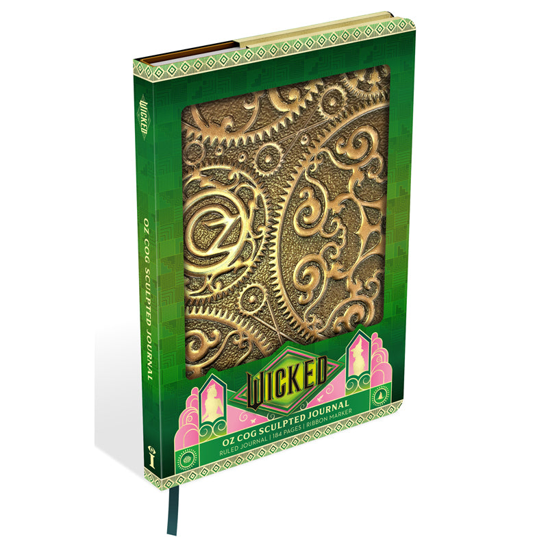 Wicked: Oz Cogs Sculpted Journal