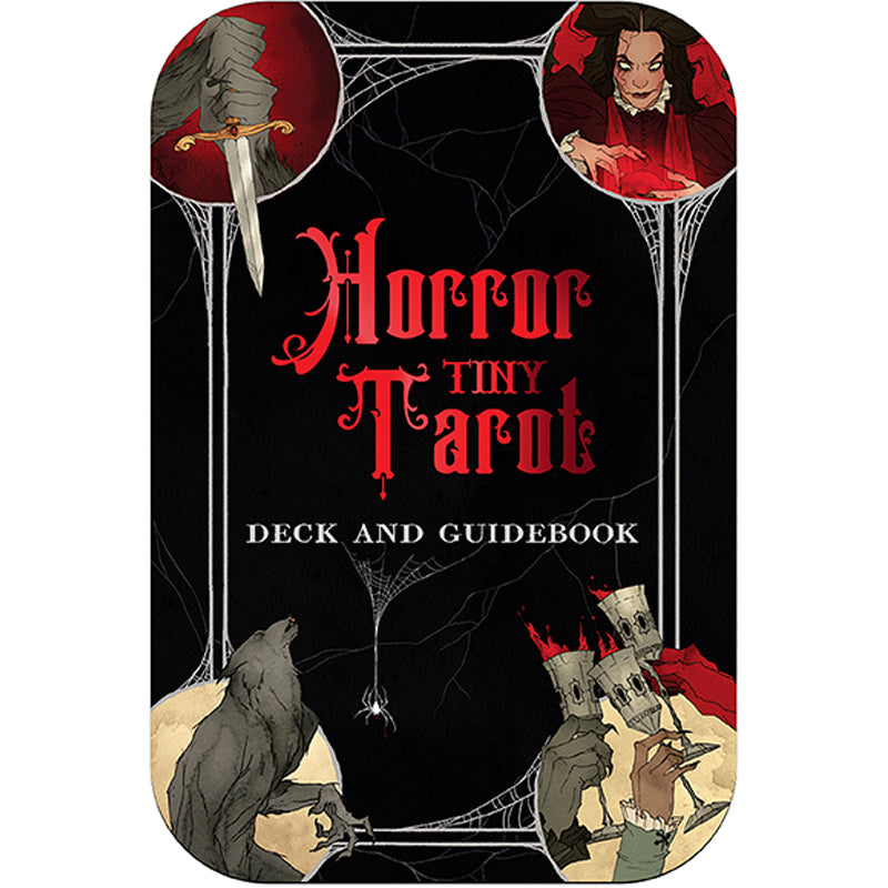 Horror Tiny Tarot Deck and Guidebook – Insight Editions