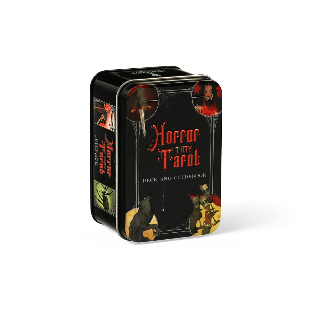 Horror Tiny Tarot Deck and Guidebook