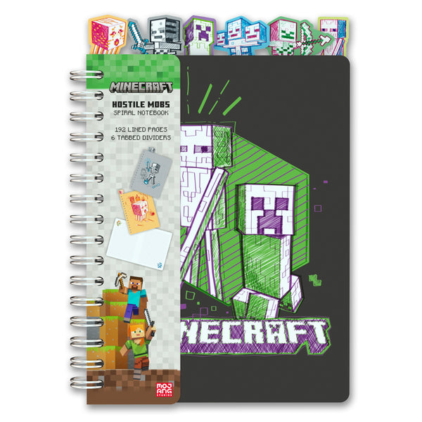 Minecraft: Hostile Mobs Spiral Notebook – Insight Editions