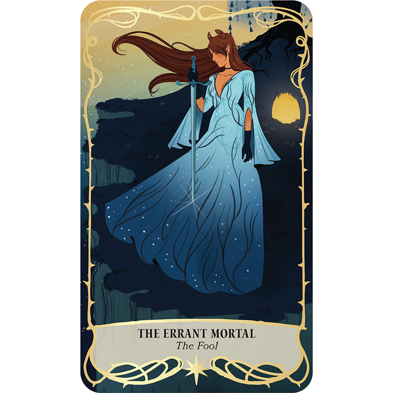 Wings and Crowns: A Romantasy Tarot Deck and Guidebook
