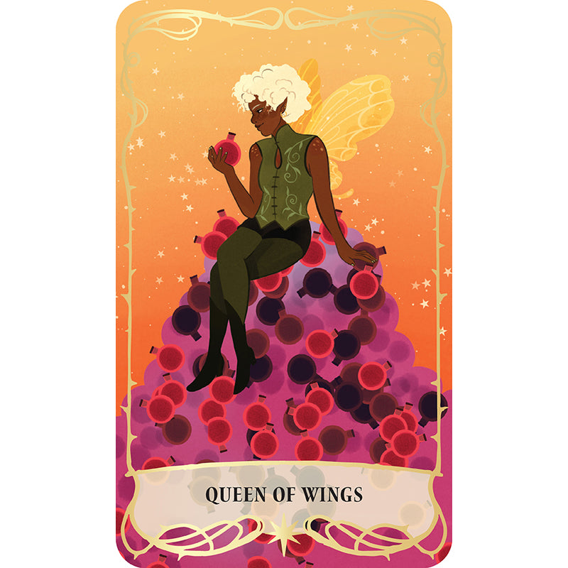 Wings and Crowns: A Romantasy Tarot Deck and Guidebook