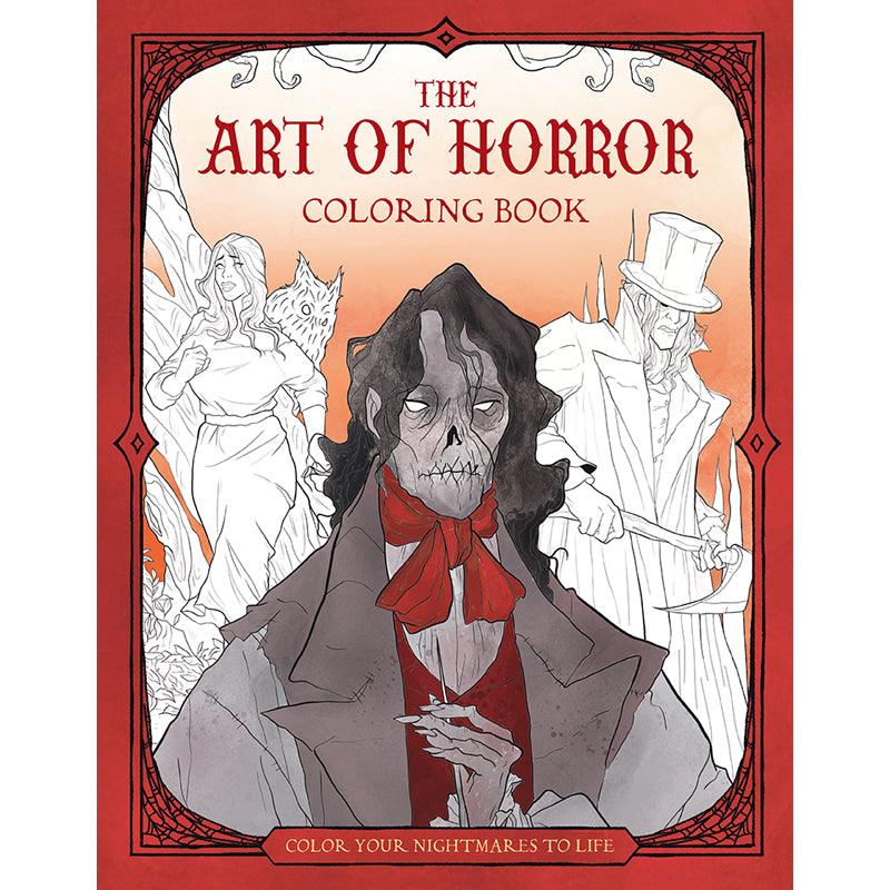The Art of Horror Coloring Book