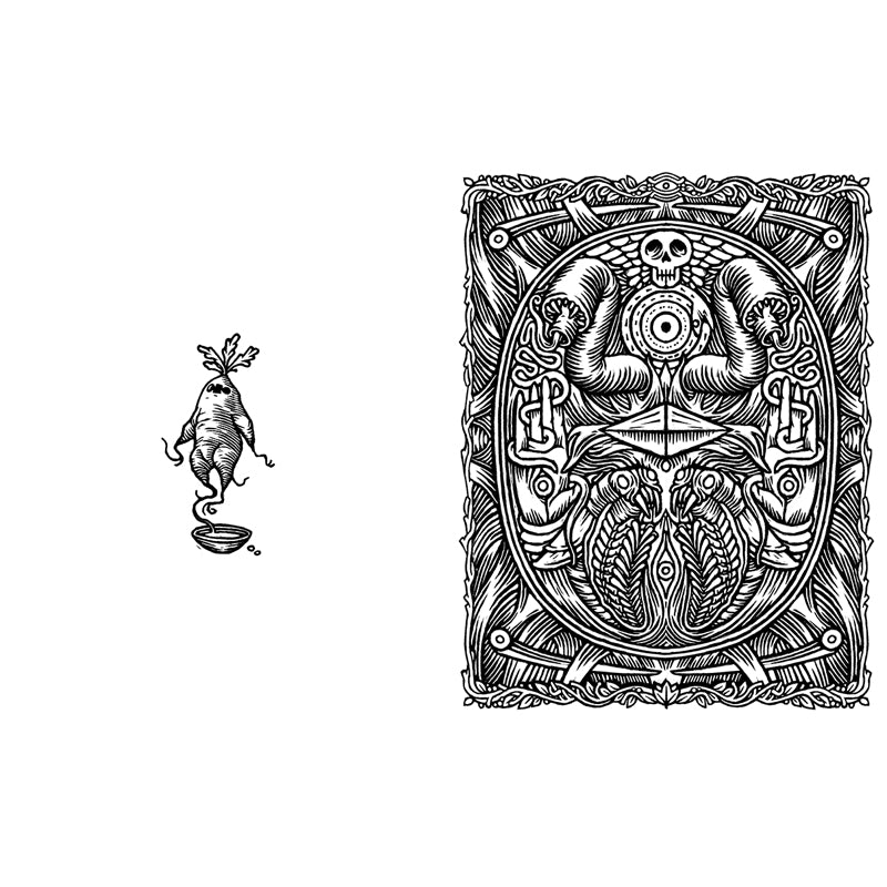 Tarot del Toro Coloring Book
