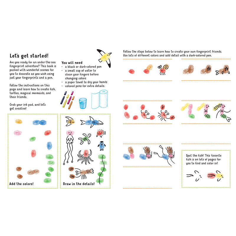 Fingerprint Under the Sea