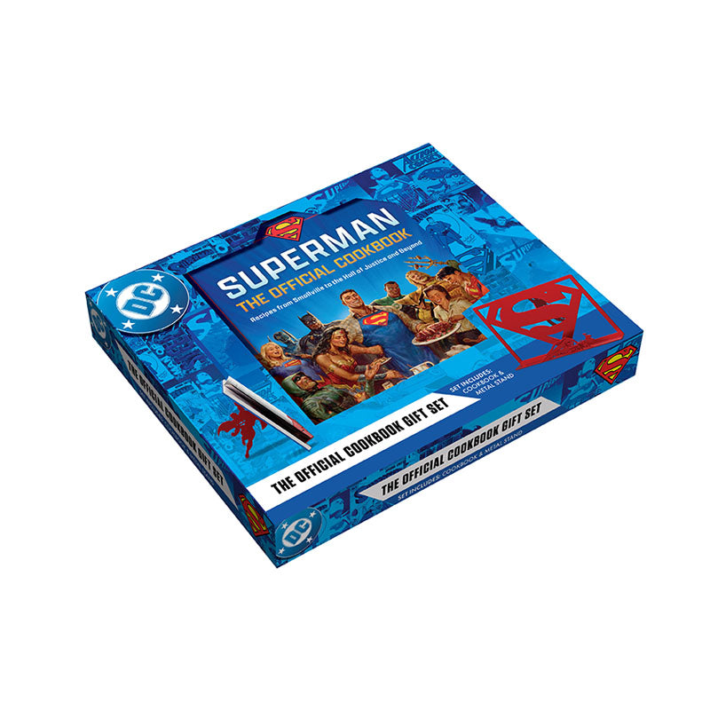 DC: Superman: The Official Cookbook and Stand Gift – Insight Editions