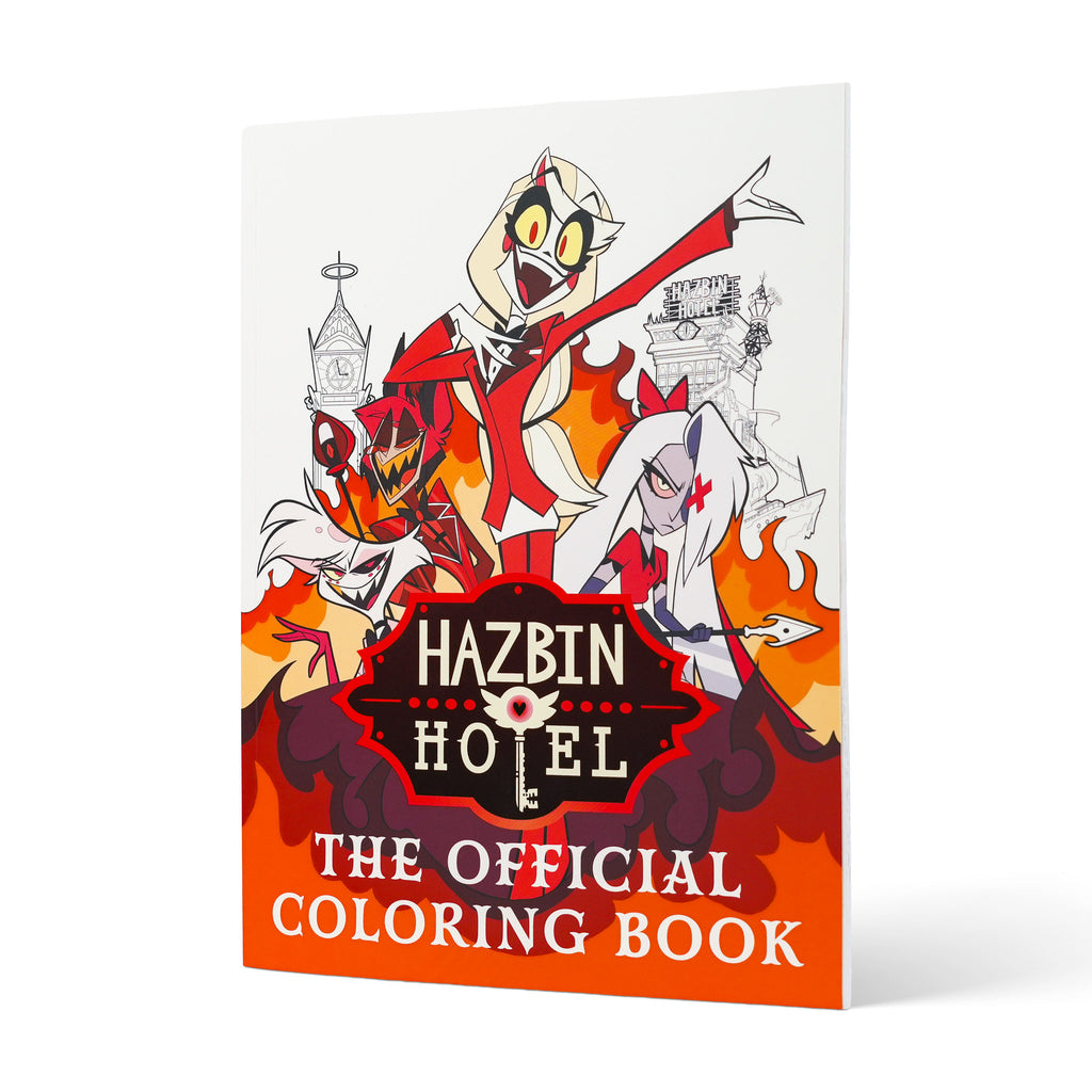 Hazbin Hotel: The Official Coloring Book