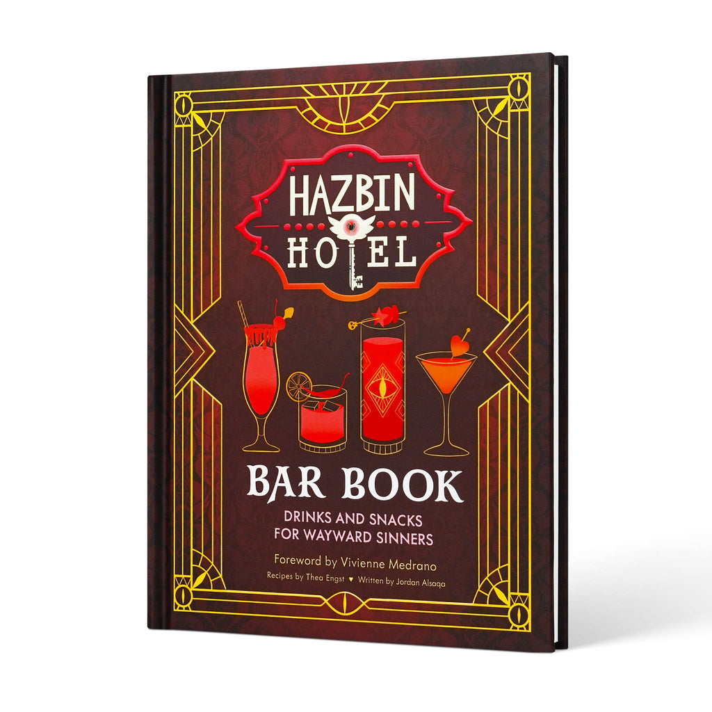ばつまる新品　ハズビンホテル　BAR BOOK The Hazbin Hotel Bar Book – Insight Editions