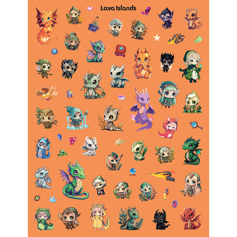 Sticker Party: Chibi