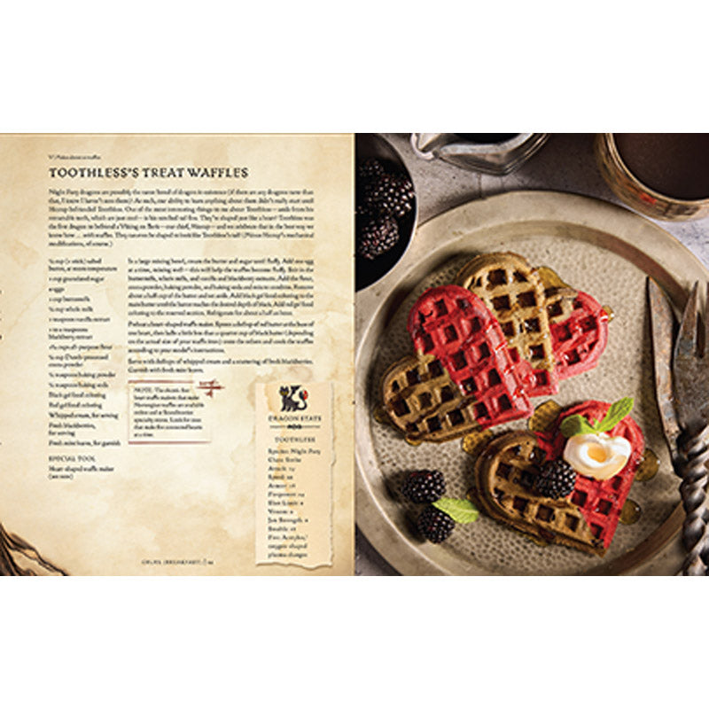 DreamWorks Dragons: Recipes from the Isle of Berk [Official Cookbook]