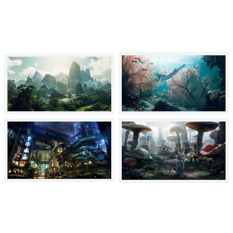 Creating Worlds: The Disney and 20th Century Studios Cinematic Art of Dylan Cole [Collector's Edition]