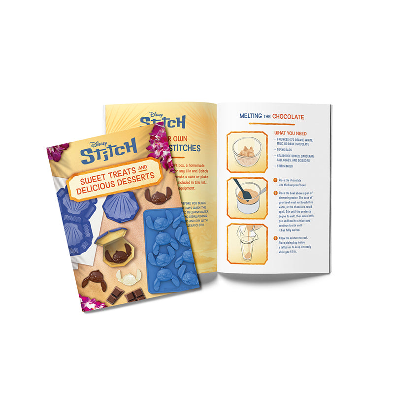Disney Stitch: The Official Silicone Mold and Cookbook Set