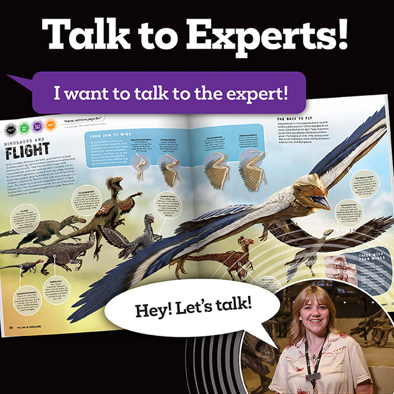 Discover: Dinosaurs (Ready Activated: A Readyland Alexa Interactive Book)