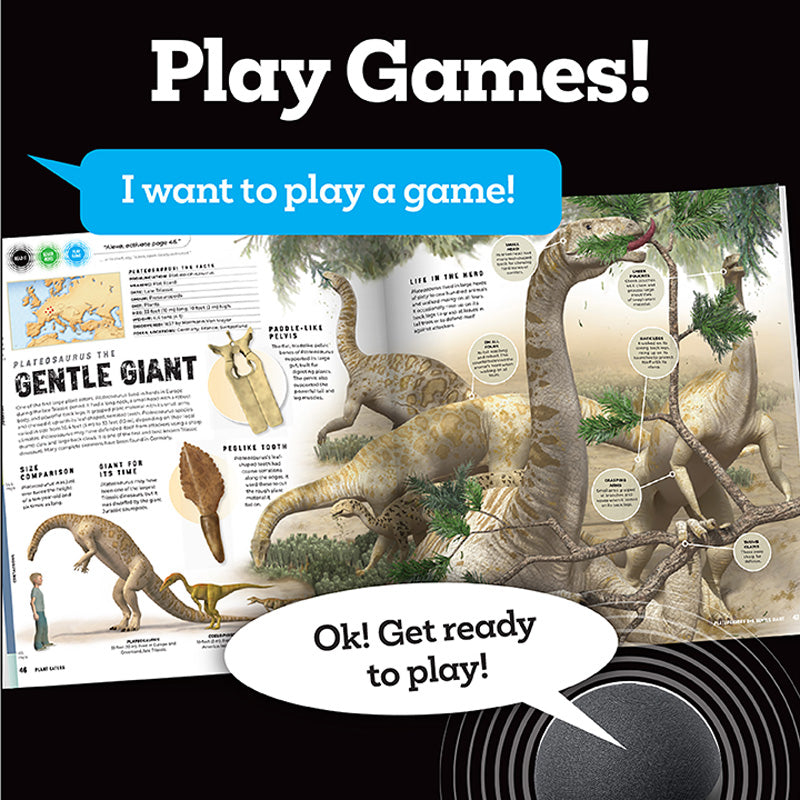 Discover: Dinosaurs (Ready Activated: A Readyland Alexa Interactive Book)