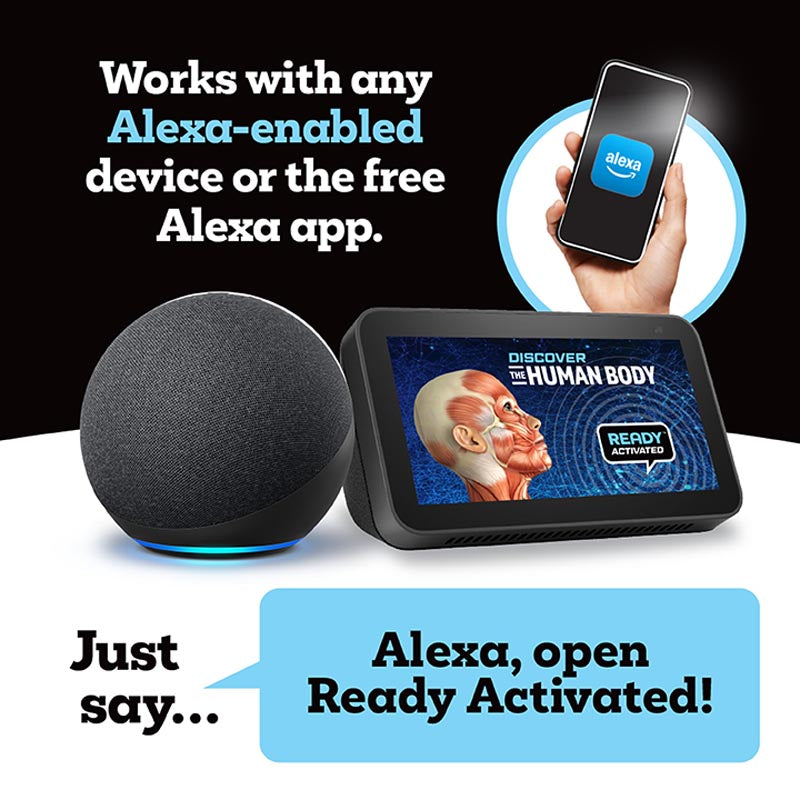 Discover: The Human Body (Ready Activated: A Readyland Alexa Interactive Book)