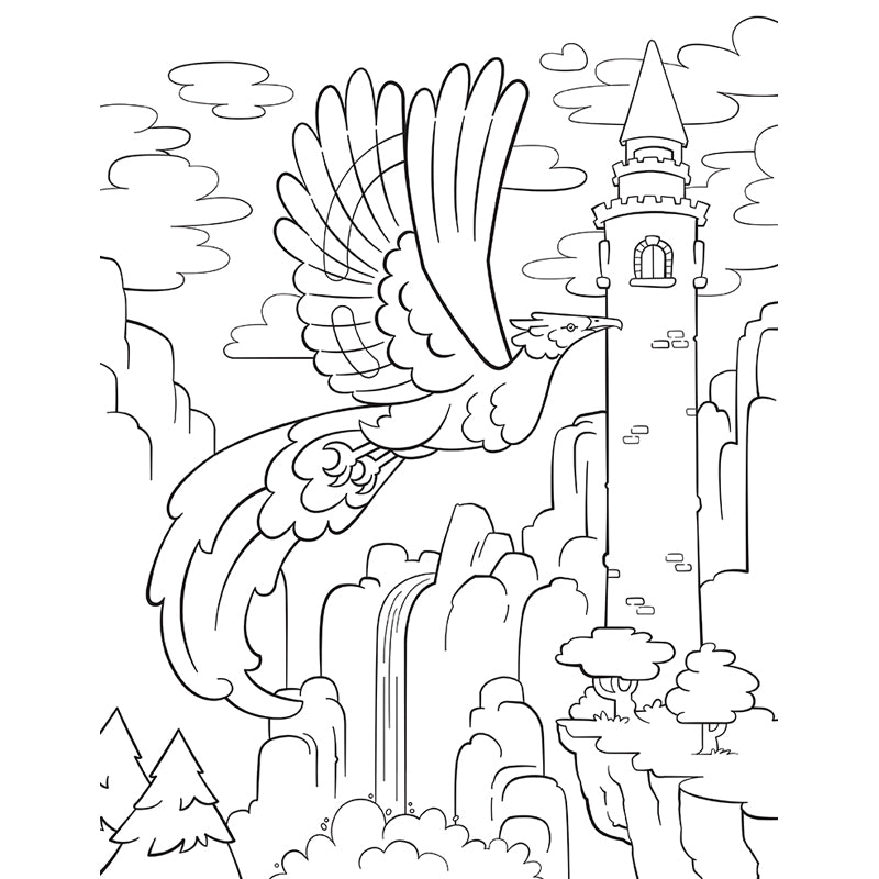 Sticker by Number: Mythical Creatures