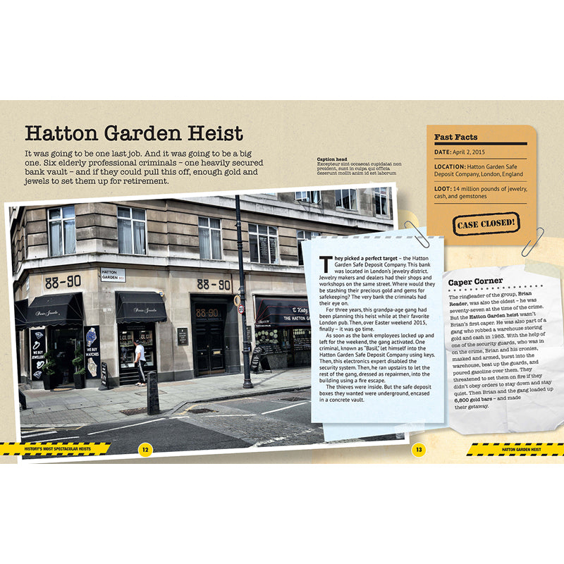 History's Most Spectacular Heists