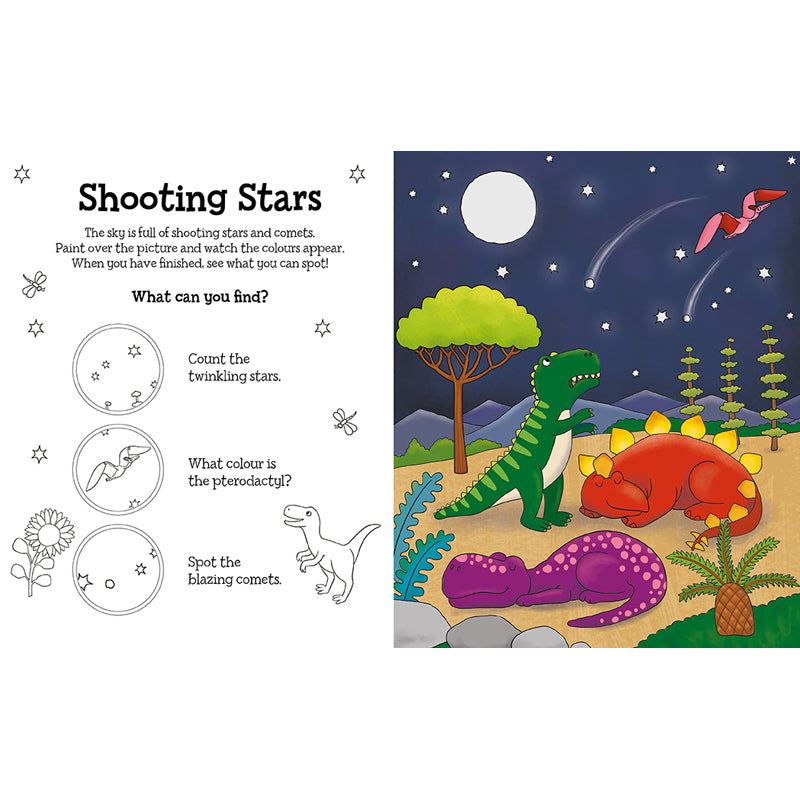 Magical Water Painting: Amazing Dinosaurs