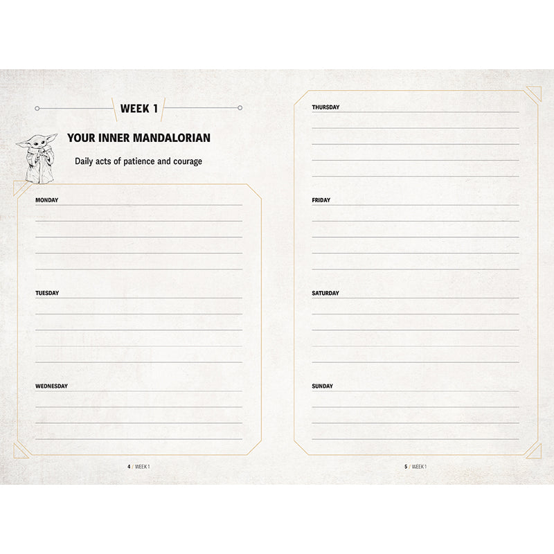 Star Wars: The Mandalorian Guided Journal