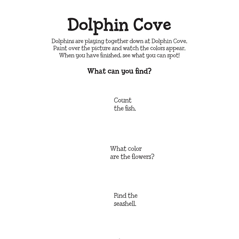 Magical Water Painting: Under the Sea