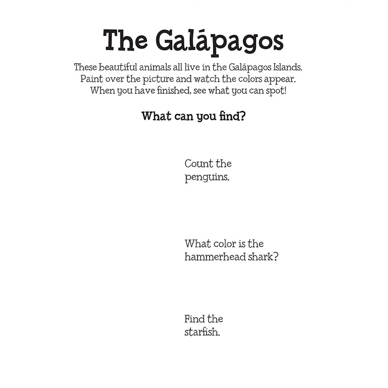 Magical Water Painting: Under the Sea