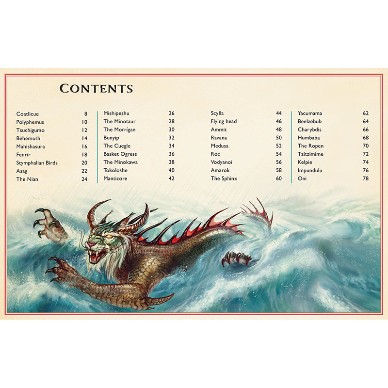 book of monsters and mythical creatures The Magnificent Book of Monsters – Insight Editions