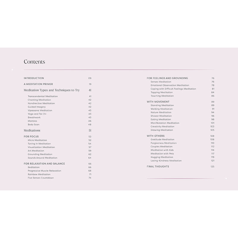 The First Book of Meditation