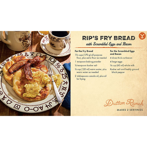 Yellowstone: The Official Dutton Ranch Recipe Cards – Insight Editions