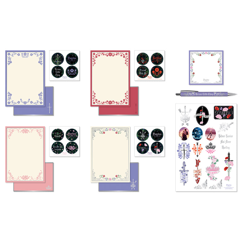 Lauren Roberts: Powerless Trilogy Stationery Set