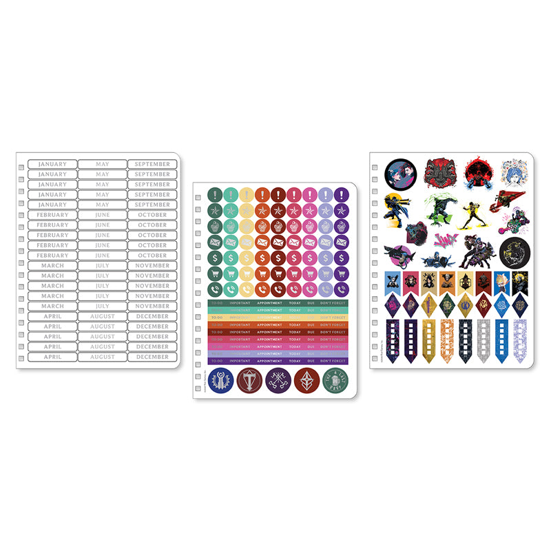 Arcane 12-Month Undated Planner