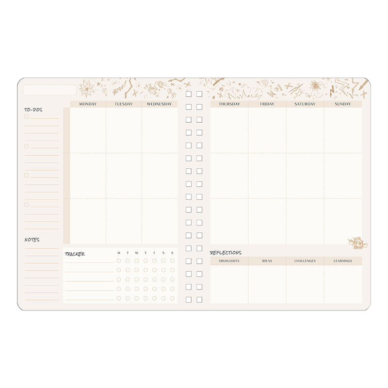 Arcane 12-Month Undated Planner