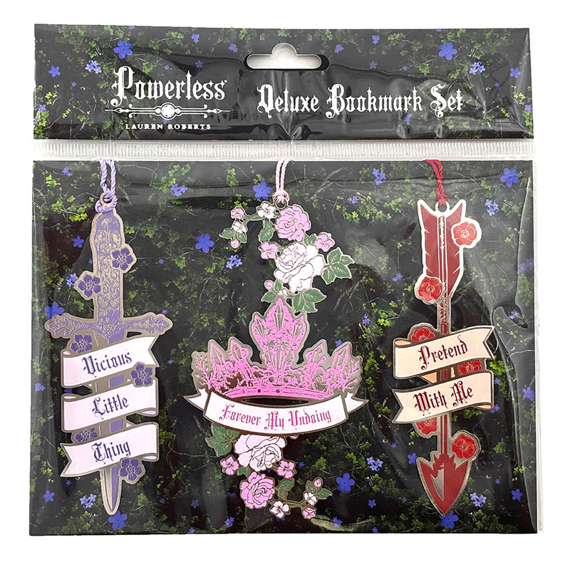 Lauren Roberts: Powerless Trilogy Deluxe Bookmark Set (Set of 3)