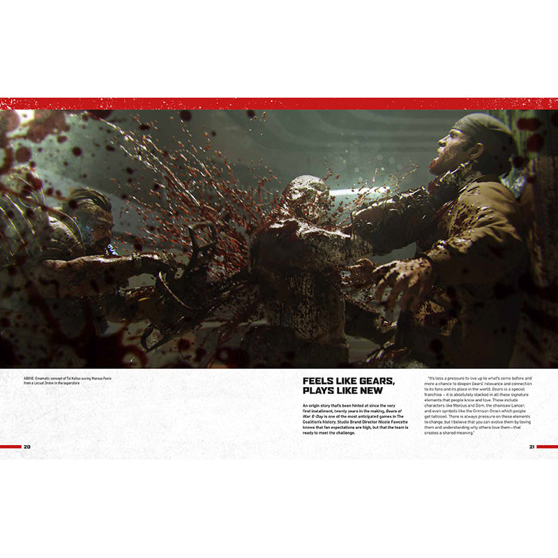 The Art and Making of Gears of War: E-Day