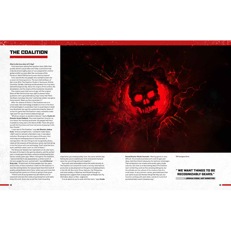 The Art and Making of Gears of War: E-Day