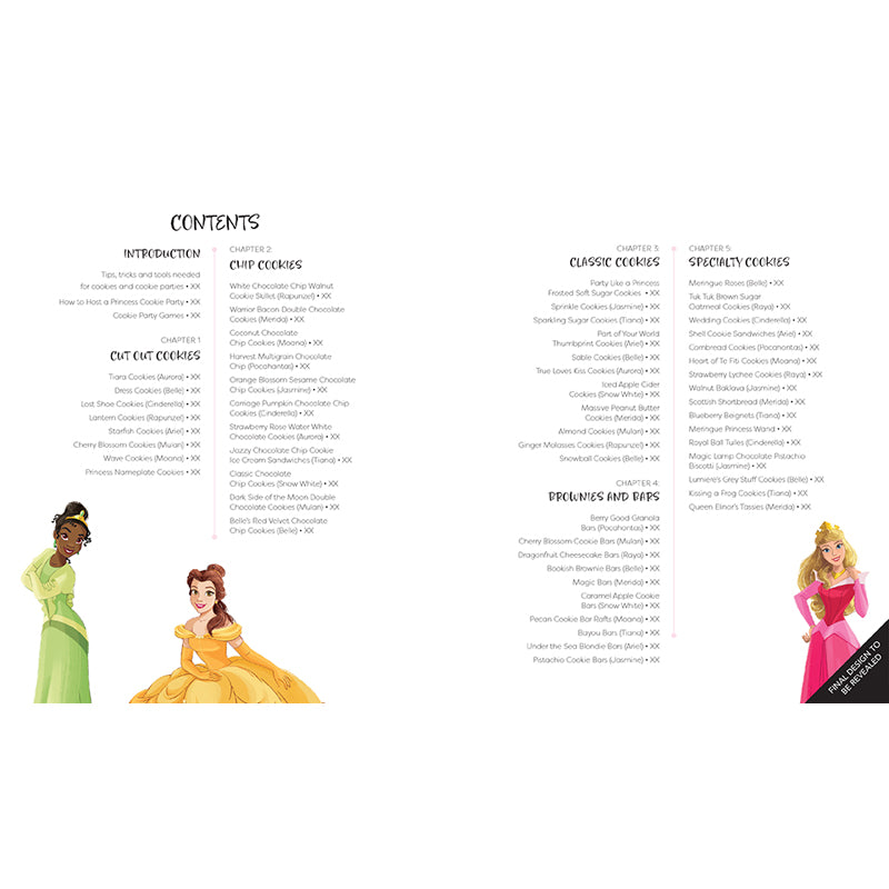 Disney Princess Cookie Party