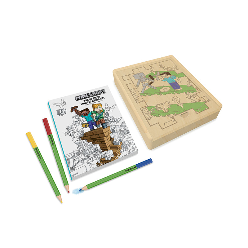 Minecraft: The Official Mini Coloring Set