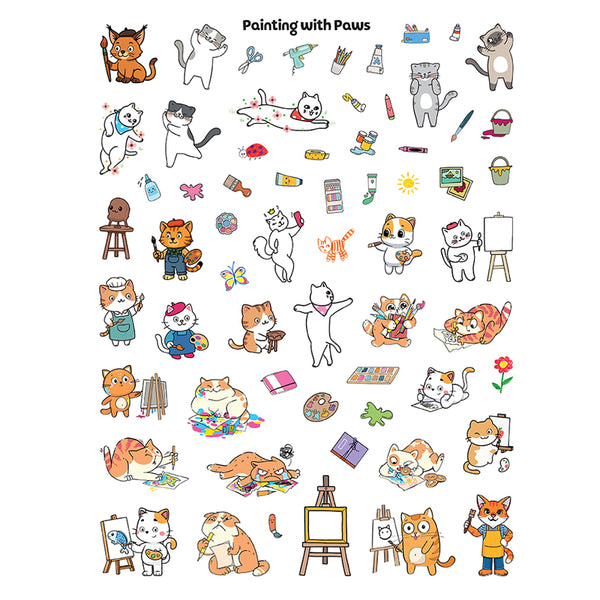 Sticker Party: Cats – Insight Editions