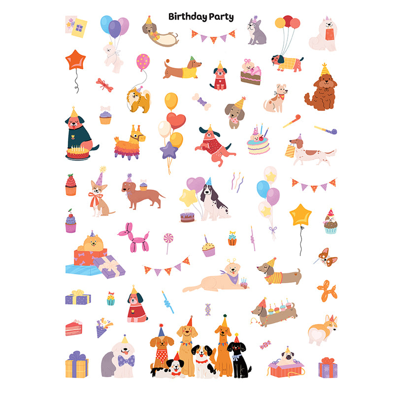 Sticker Party: Dogs