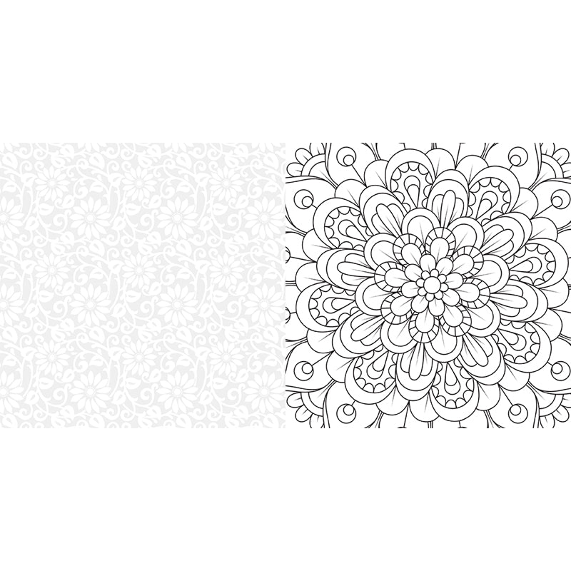 100 Blooming Designs: Flowers