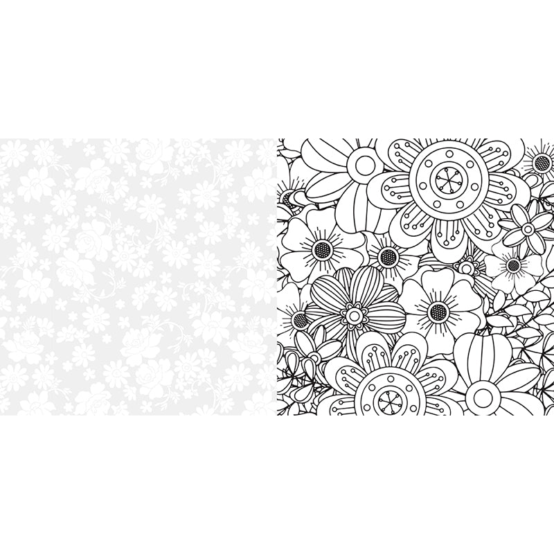 100 Blooming Designs: Flowers