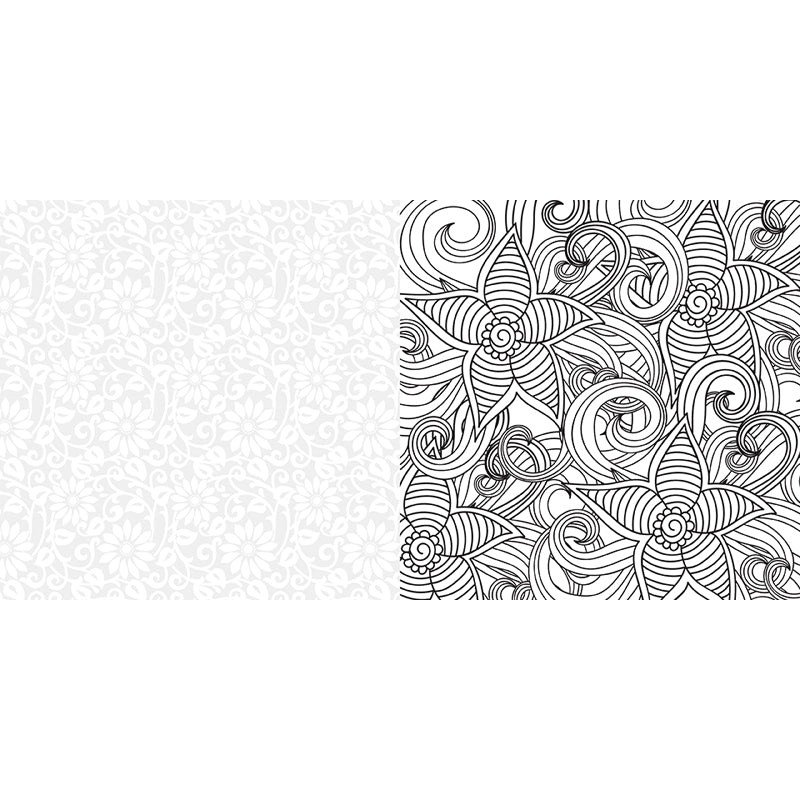 100 Blooming Designs: Flowers