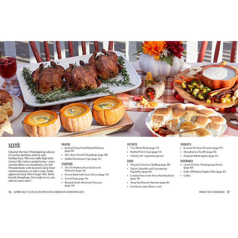 Gilmore Girls: The Official Autumn Festival Cookbook and Entertaining Guide