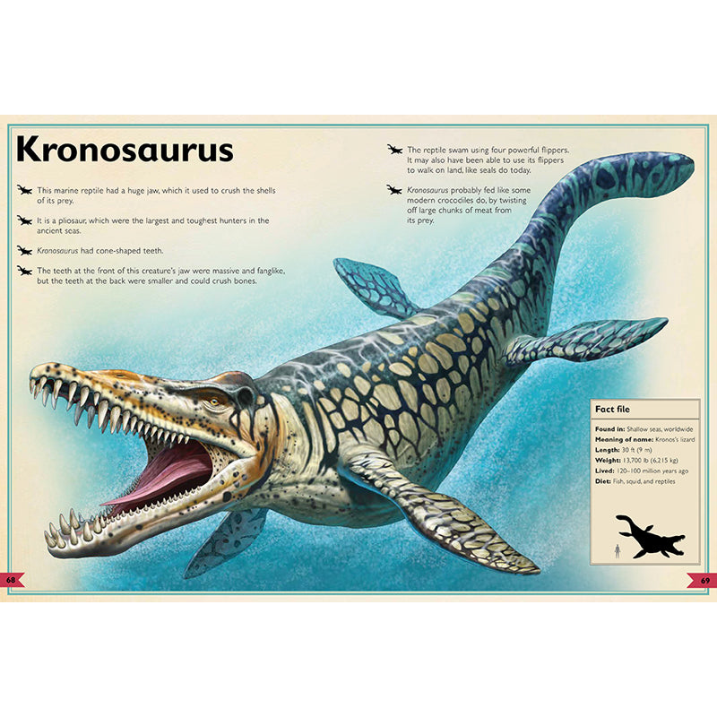 prehistoric monsters The Magnificent Book of Dinosaurs and Other Prehistoric Creatures