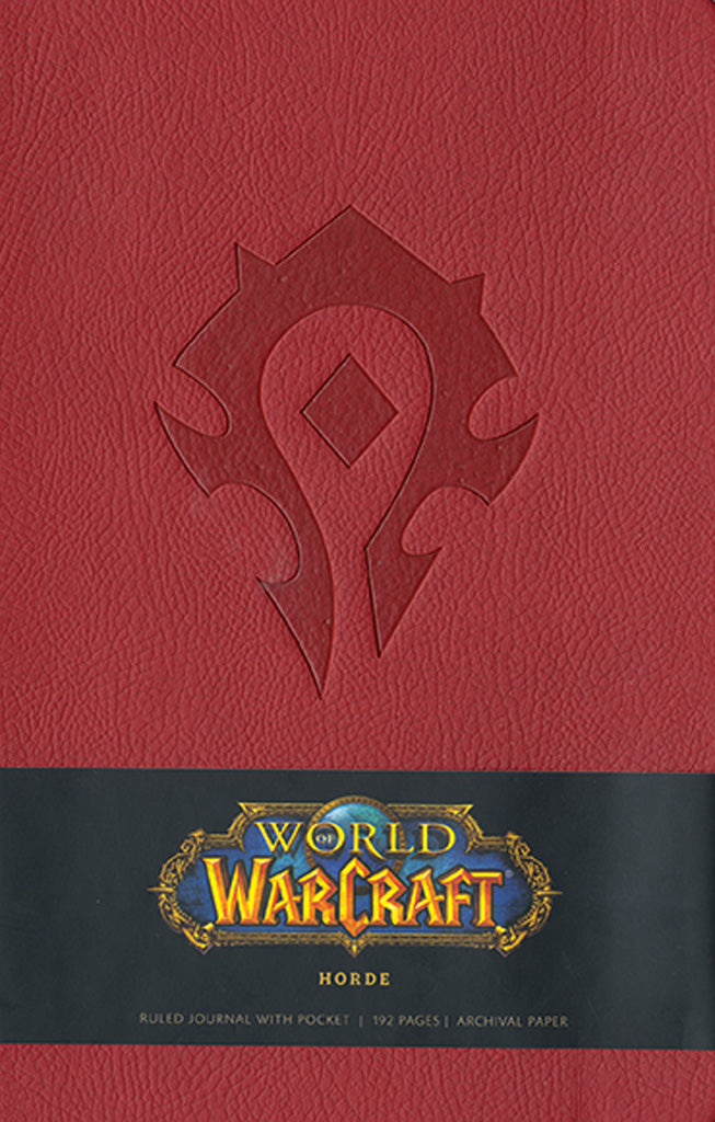 World of Warcraft: Horde Hardcover Ruled Journal, Book by Insight Editions, Official Publisher Page