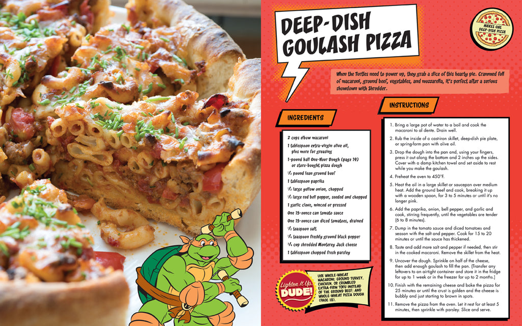 The Teenage Mutant Ninja Turtles Pizza Cookbook Gift Set – Insight Editions