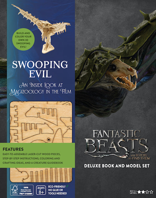 IncrediBuilds: Fantastic Beasts and Where to Find Them: Swooping Evil Deluxe Book and Model Set