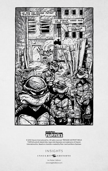 Teenage Mutant Ninja Turtles: Classic Hardcover Ruled Journal