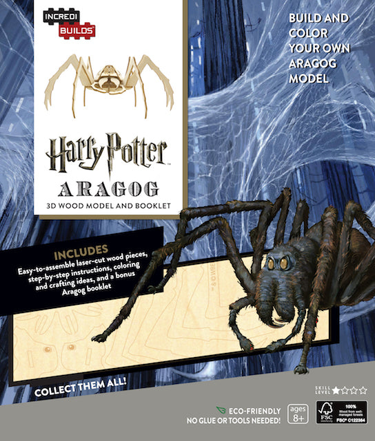 IncrediBuilds: Harry Potter: Aragog 3D Wood Model and Booklet