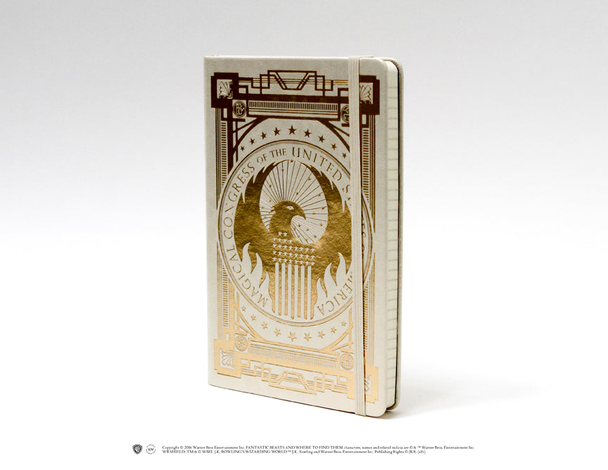 Fantastic Beasts and Where to Find Them: MACUSA Hardcover Ruled Journal
