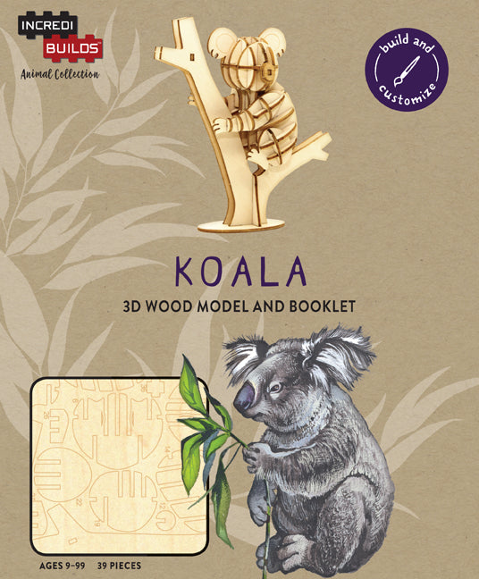 IncrediBuilds Animal Collection: Koala – Insight Editions